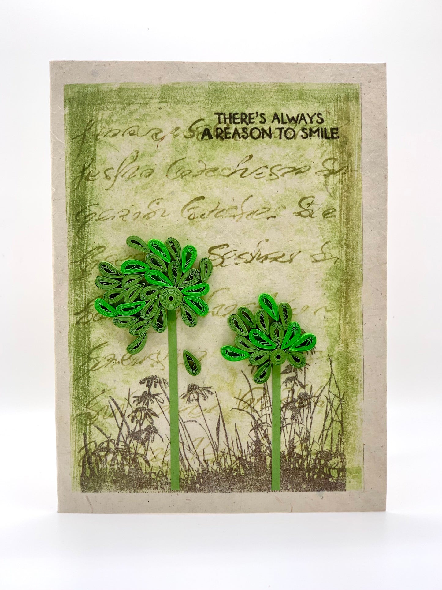 Quilling Encouragement Greeting Card