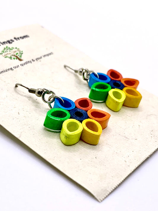Pride Quilled Earrings