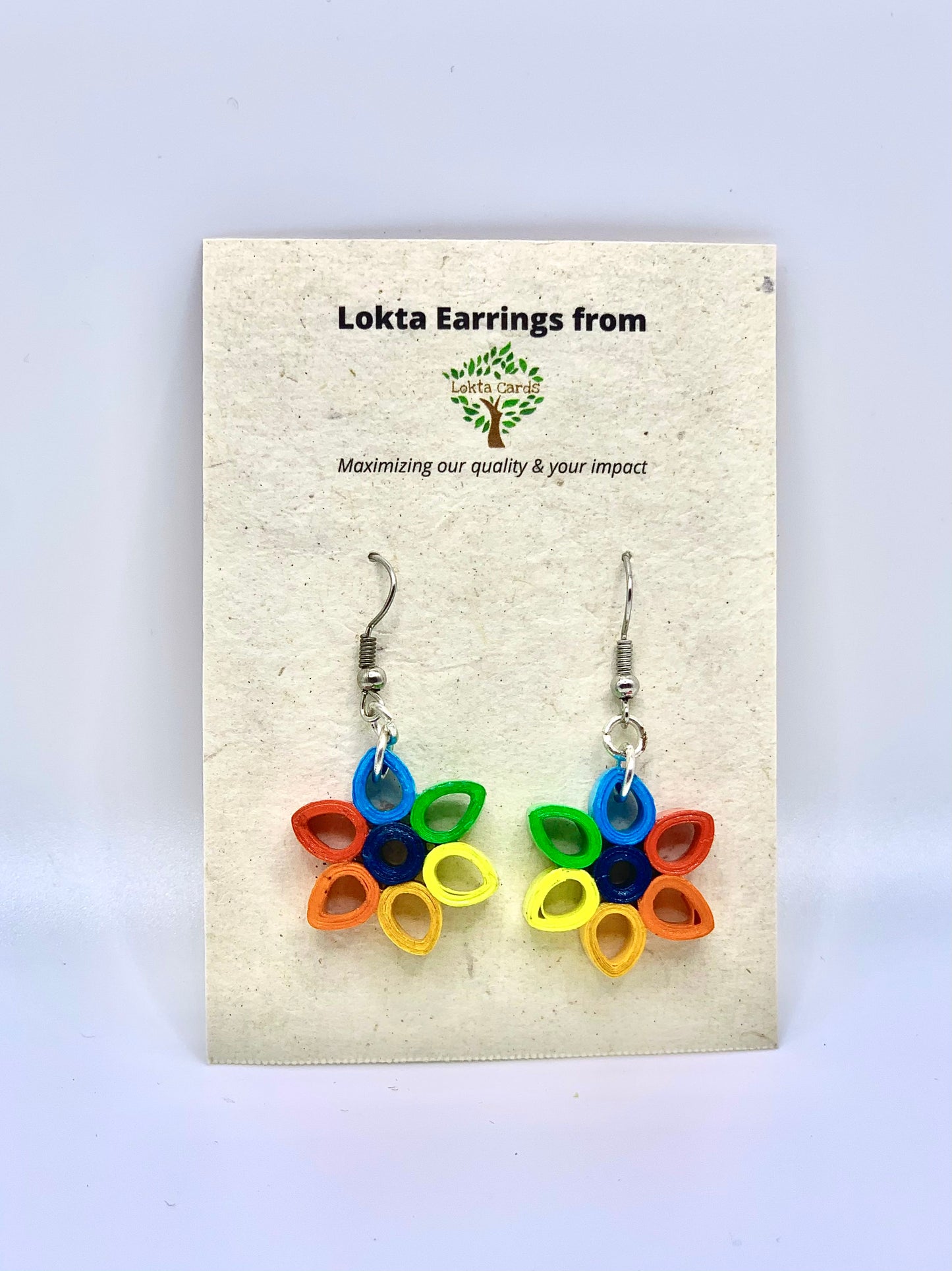 Pride Quilled Earrings
