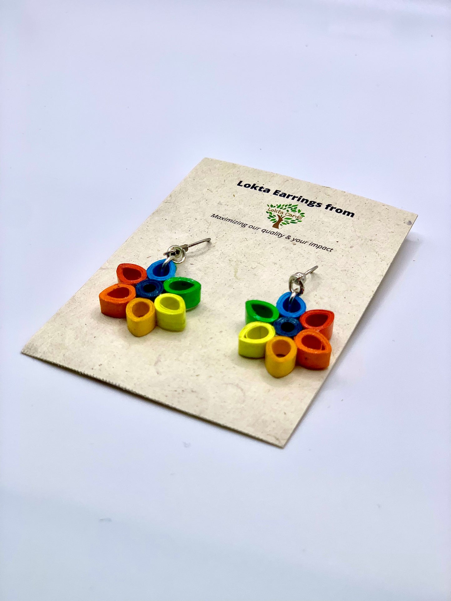 Pride Quilled Earrings