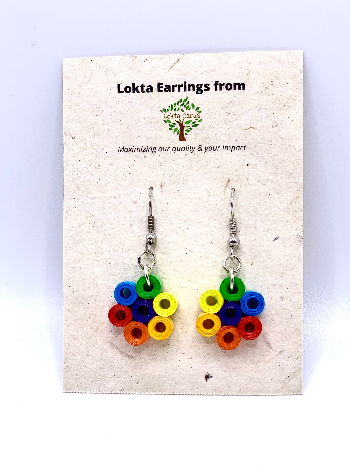 Pride Quilled Earrings