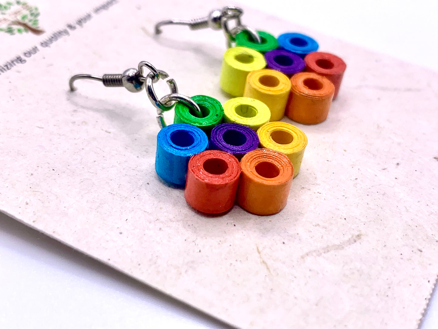 Pride Quilled Earrings