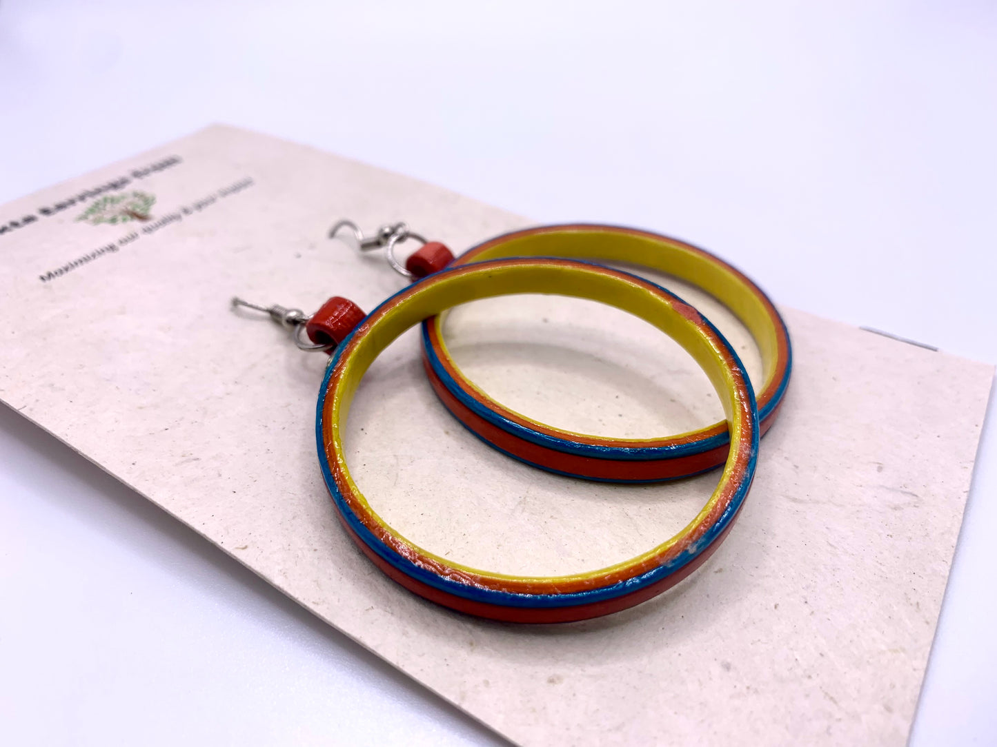 Big Quilled Earrings