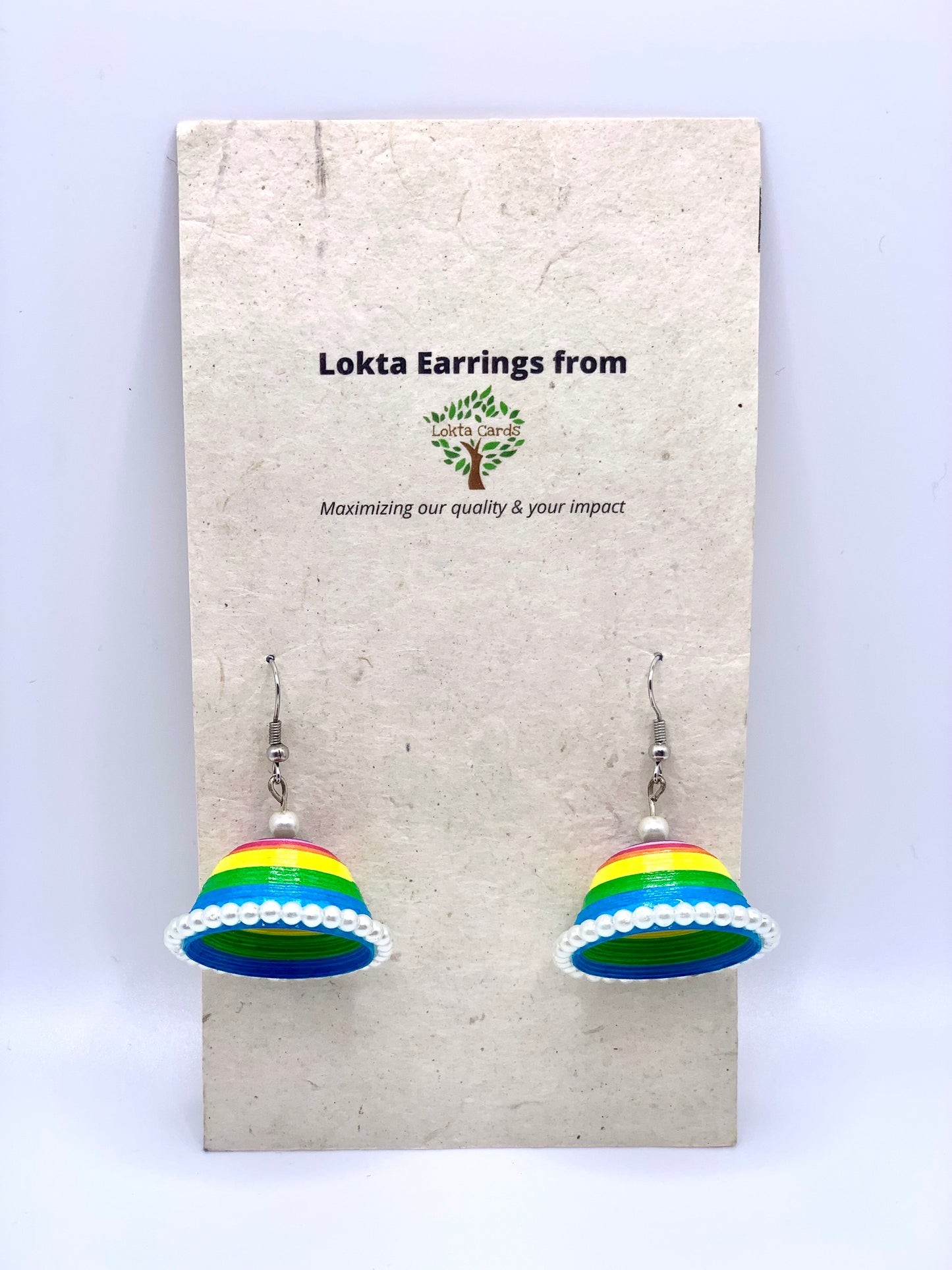 Pride Cup Quilled Earrings