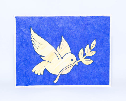 Bird - All Occasion Hand Carved Card