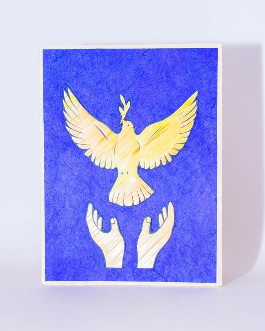 Free Bird - All Occasion Hand Carved Card