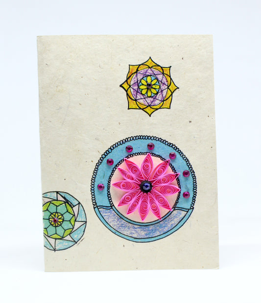 Mandala Quilling Card