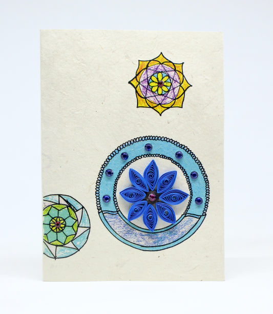 Mandala Quilling Card