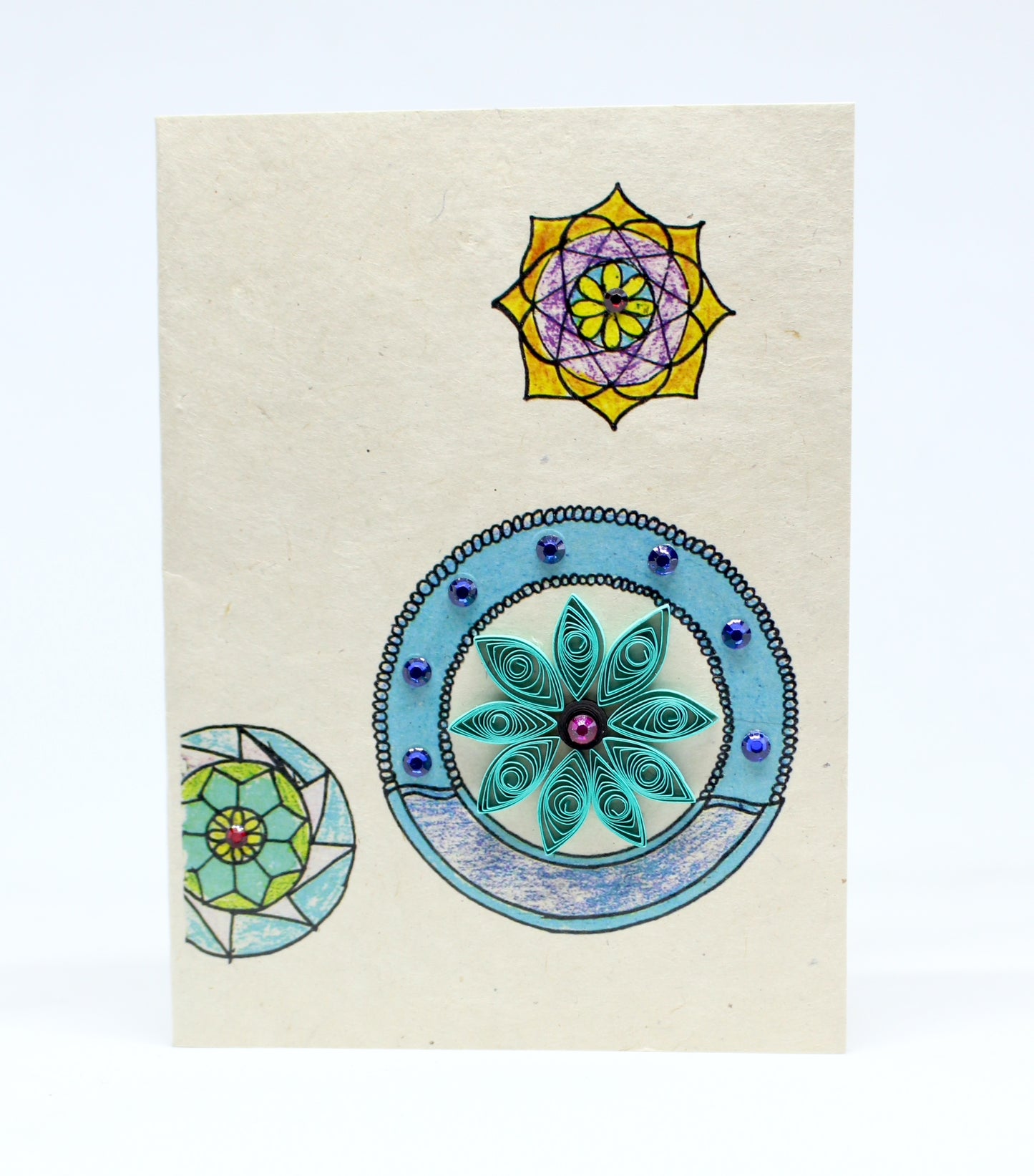 Mandala Quilling Card
