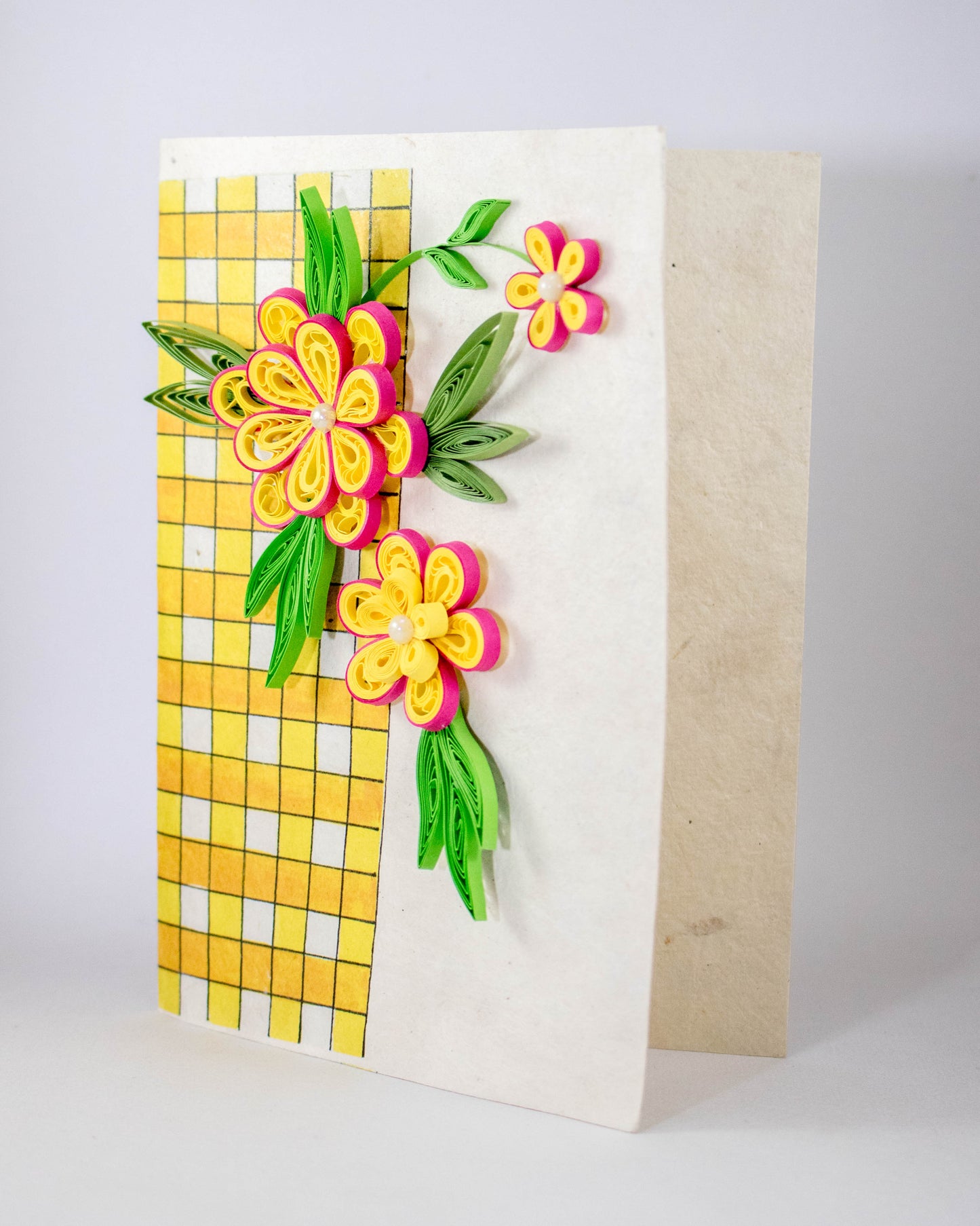 Quilled Flower Greeting Card