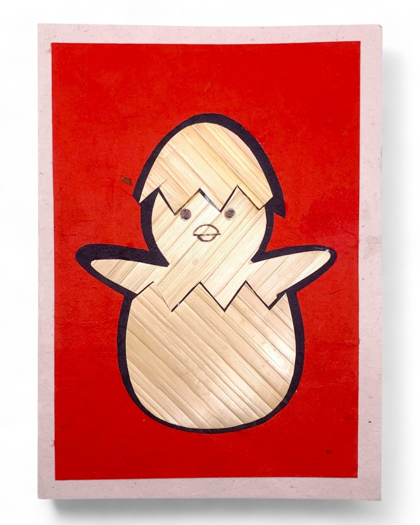 Chick Handcarved Greeting Card