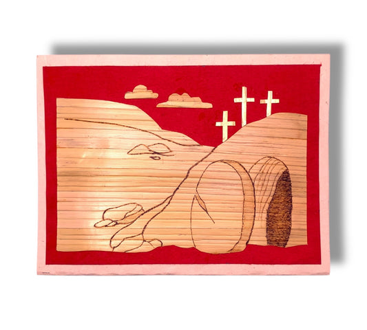 Empty Tomb Handcarved Greeting Card