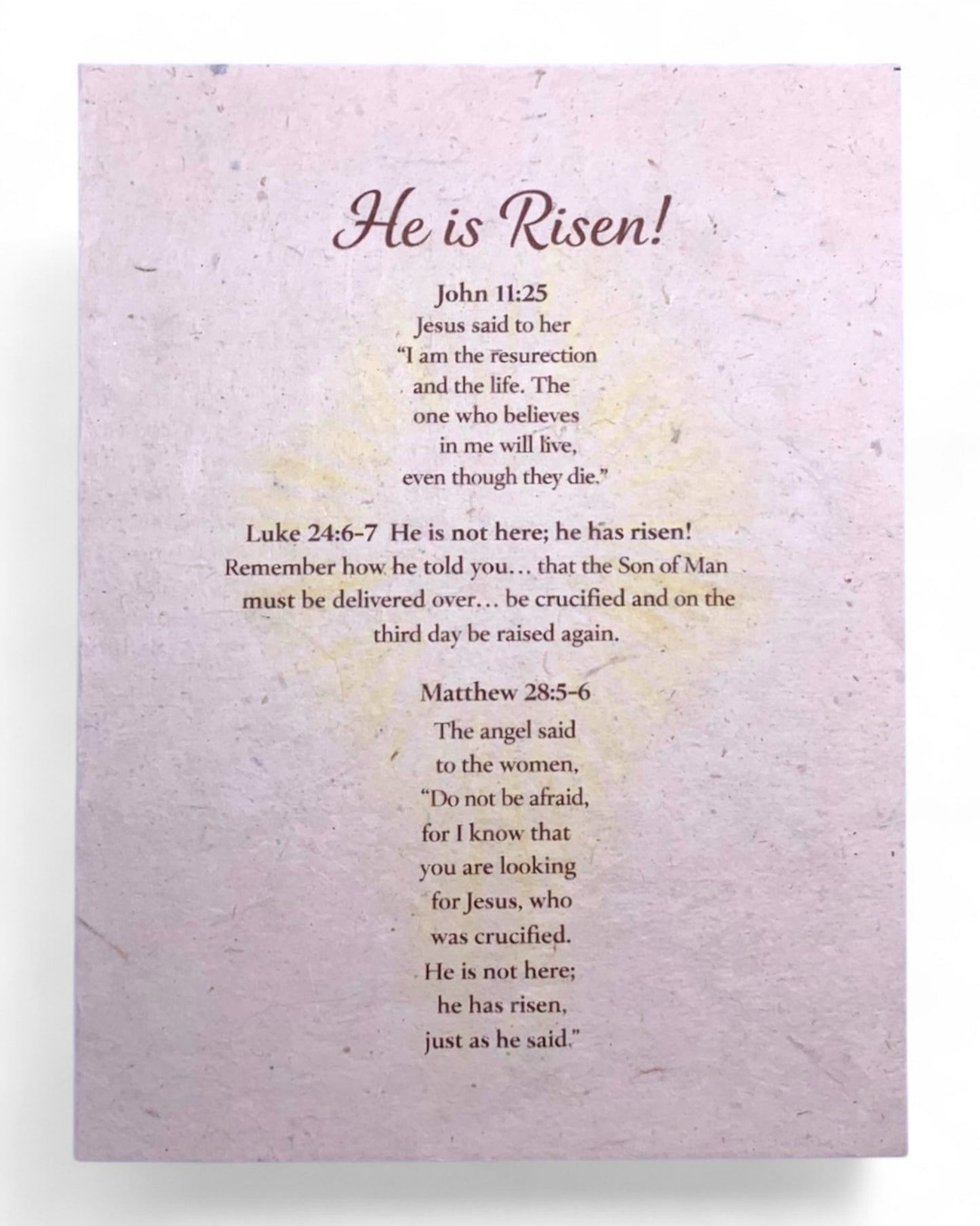 He is Risen Easter Greeting Card
