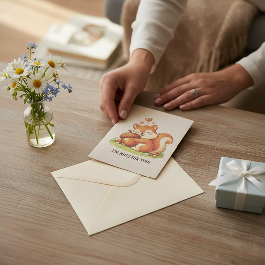 Nuts For You Greeting Card