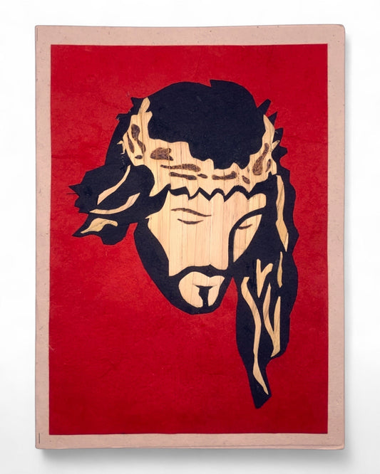 Jesus Handcarved Greeting Card