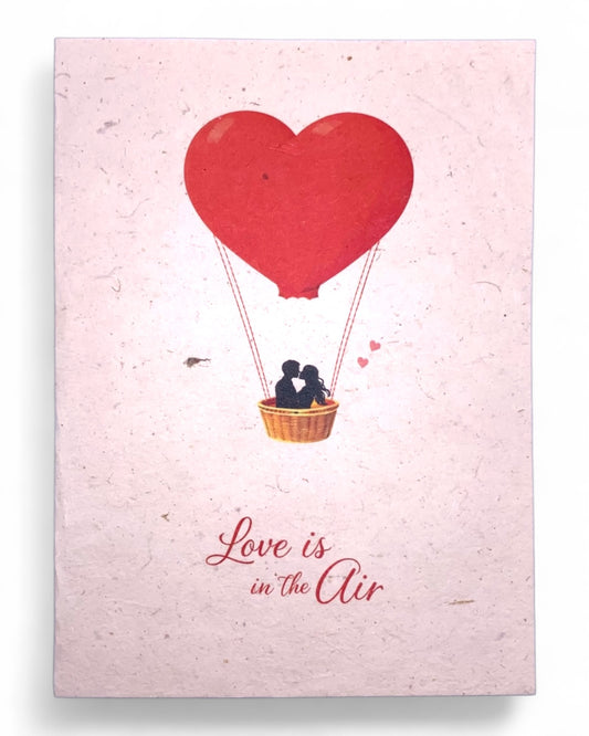 Love is in the Air Greeting Card