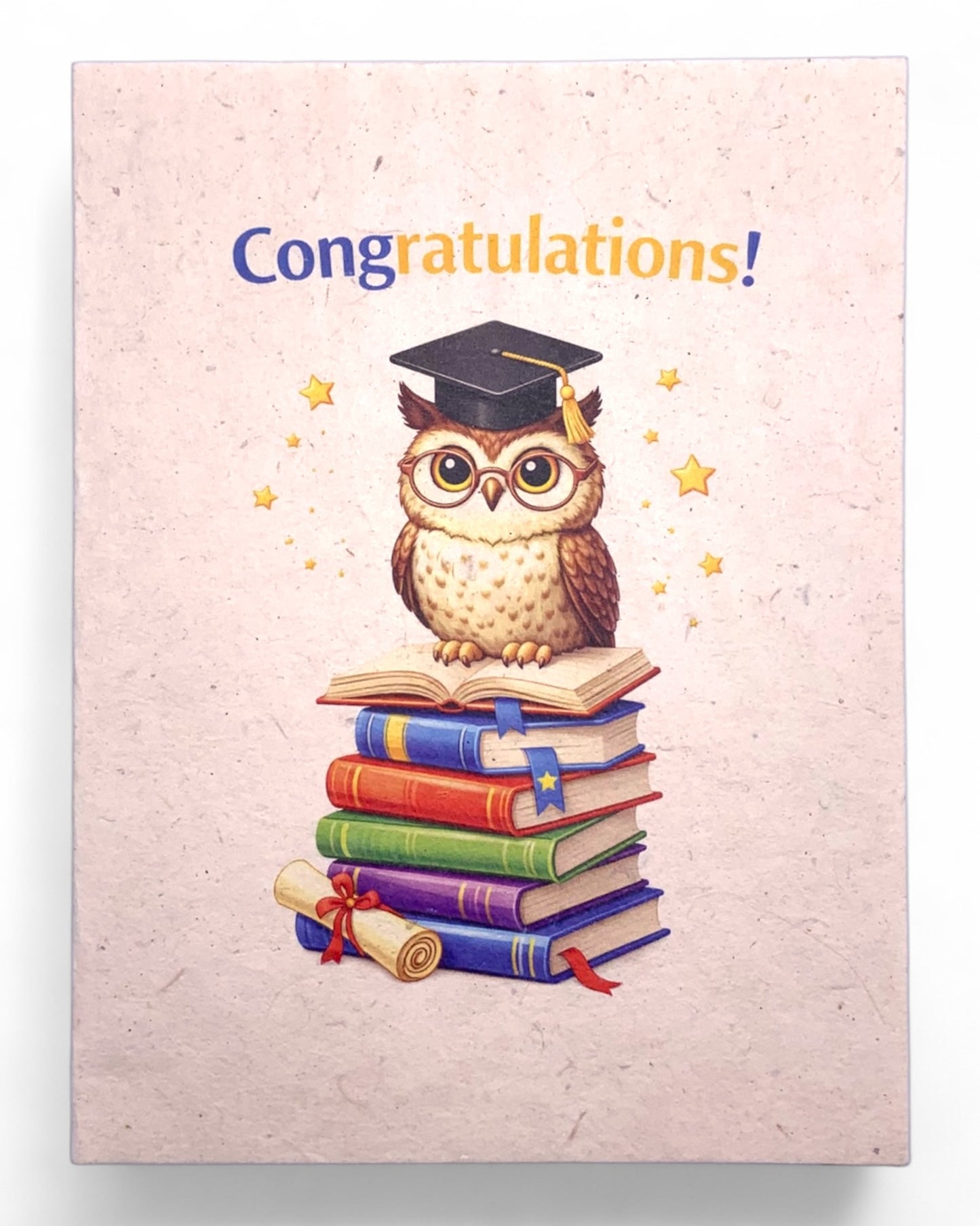 Owl Graduation Greeting Card