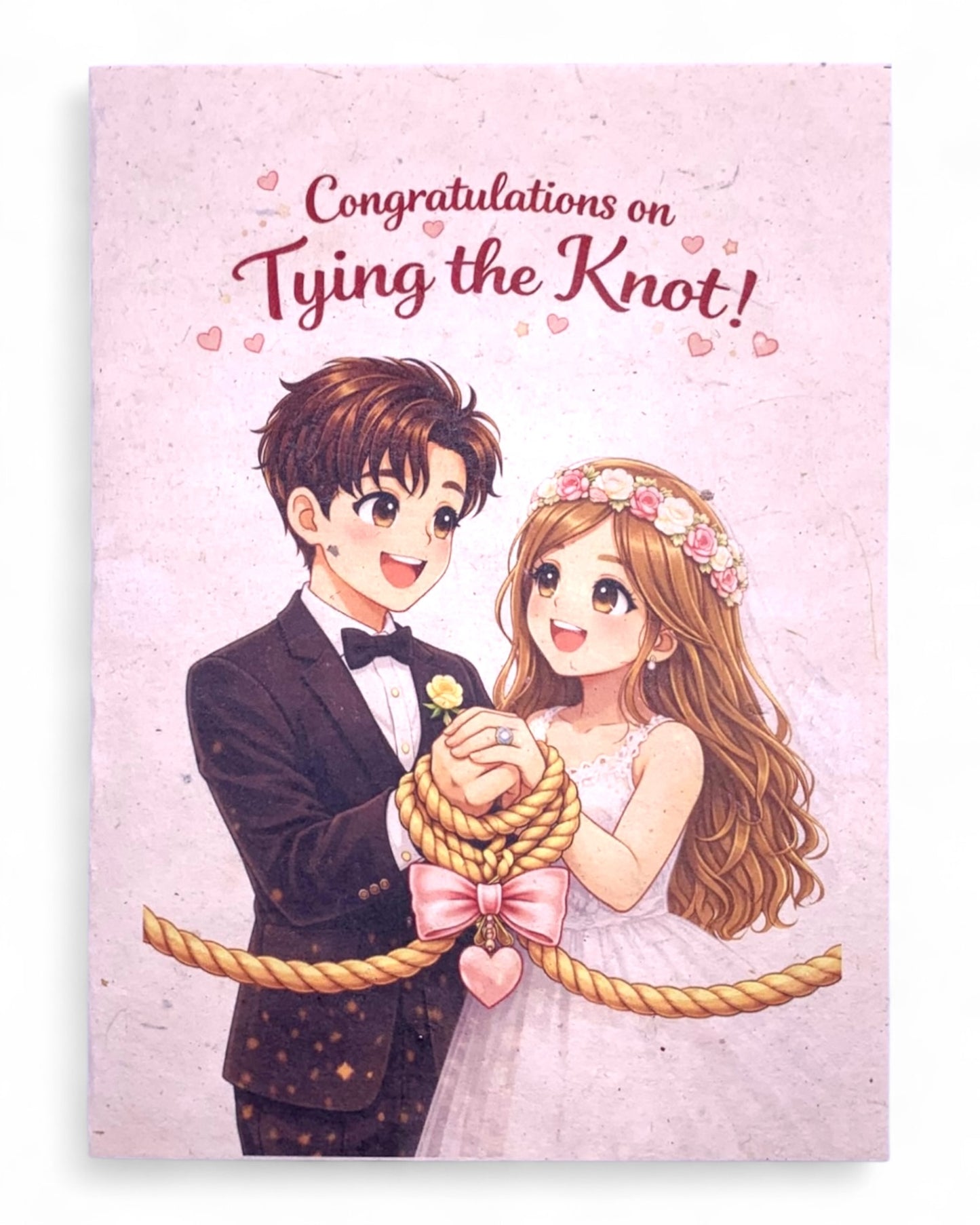 Tying the Knot - Marriage card