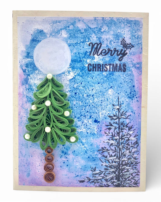 Quilling Christmas Card