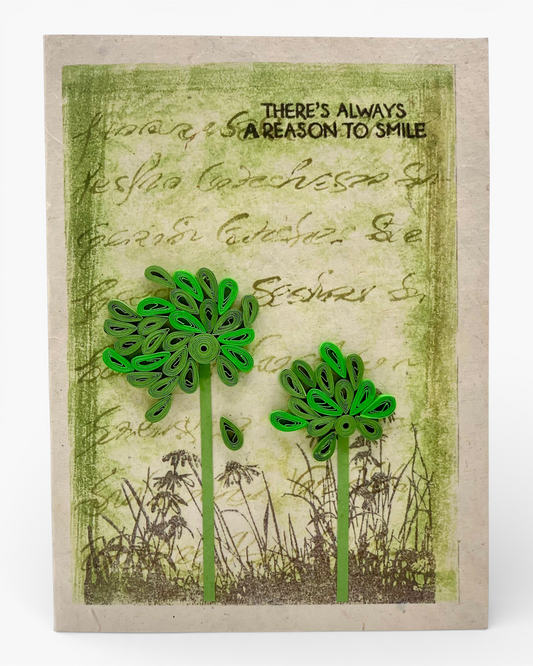 Quilling Encouragement Greeting Card