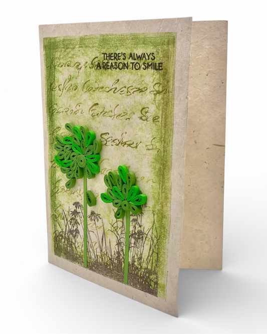 Quilling Encouragement Greeting Card