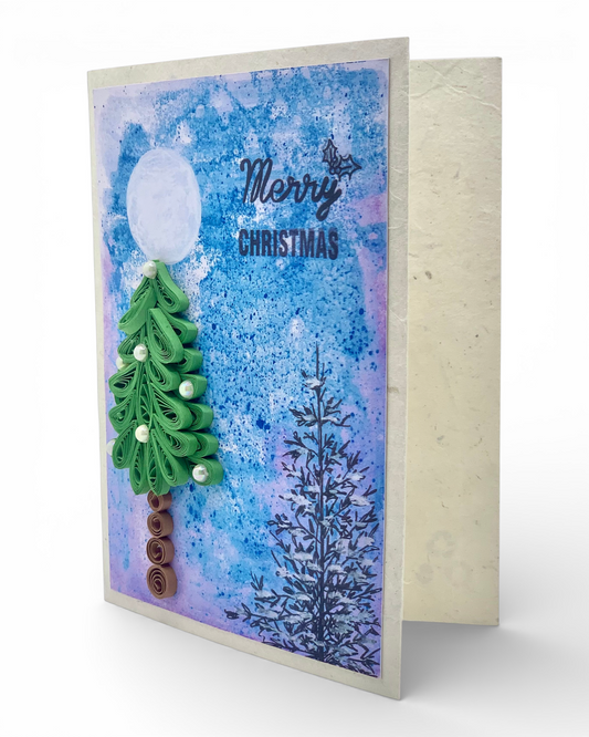 Quilling Christmas Card