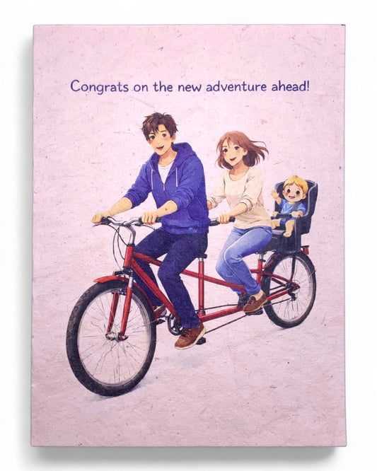 New Adventure Baby Greeting Card