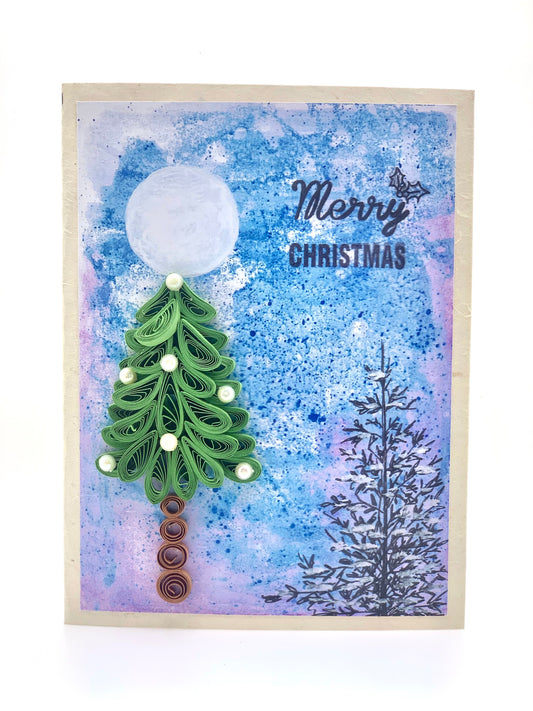 Quilling Christmas Card