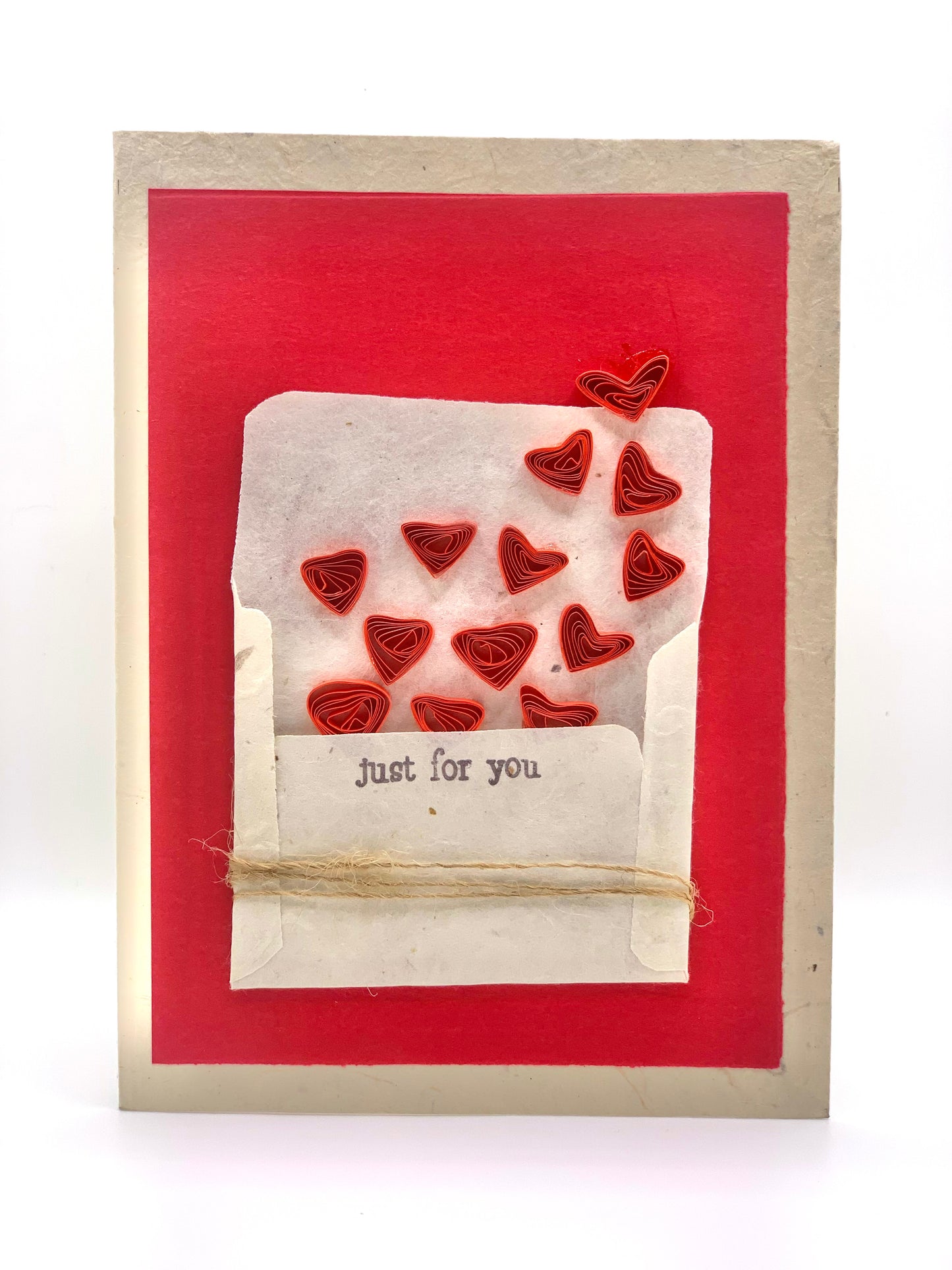 Just For You - Quilling Card