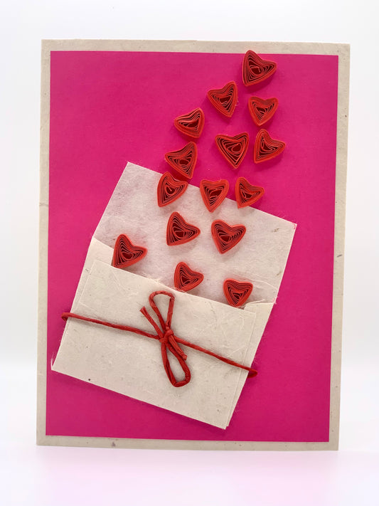 Sending Love - Quilling Card