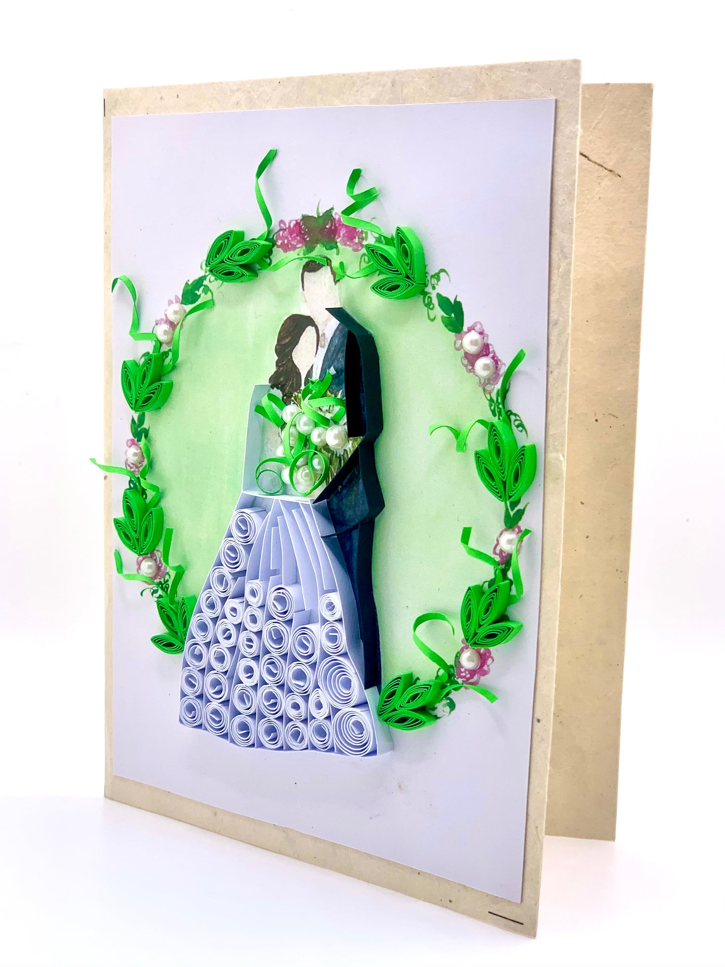 Marriage - Quilling Card
