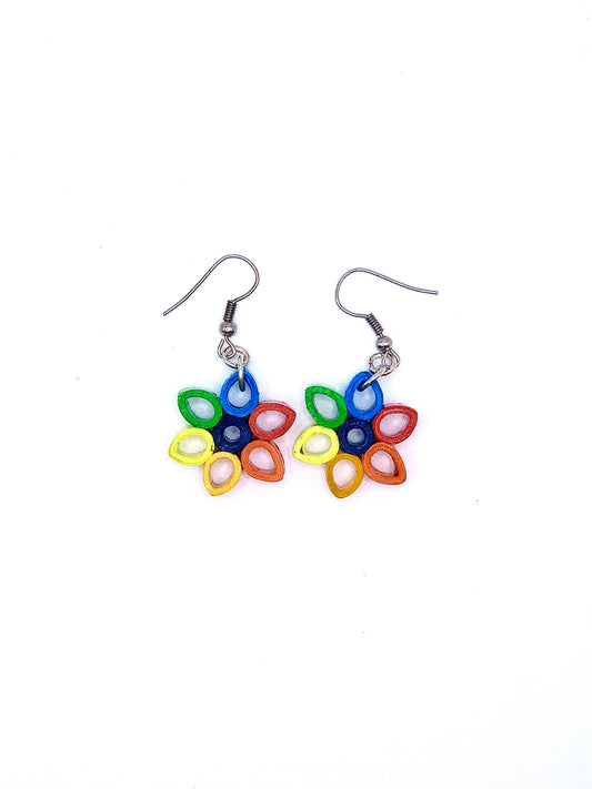 Pride Quilled Earrings