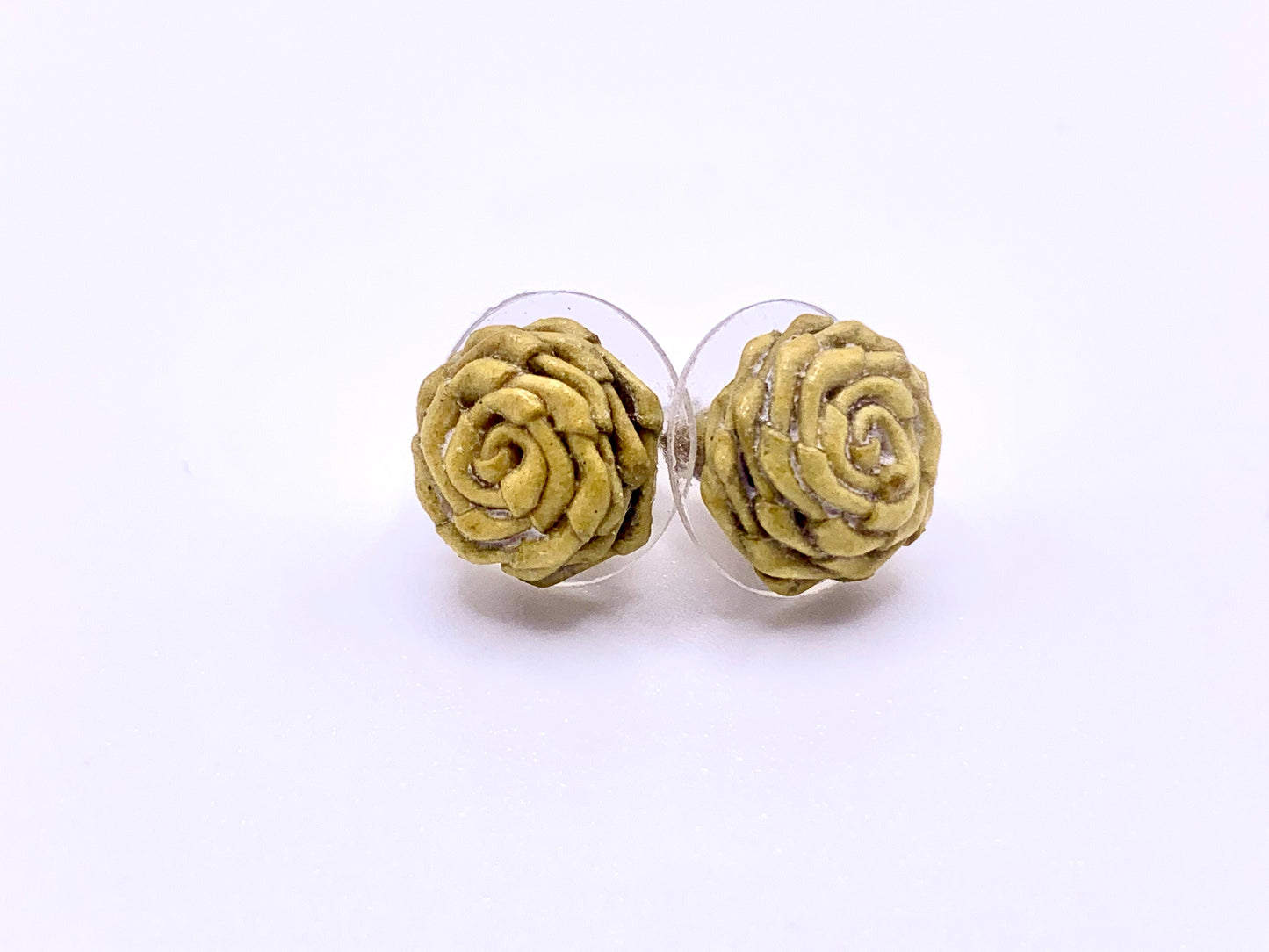 Yellow Quilled Earring