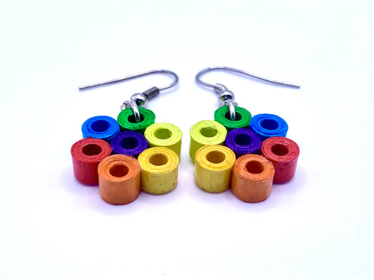 Pride Quilled Earrings