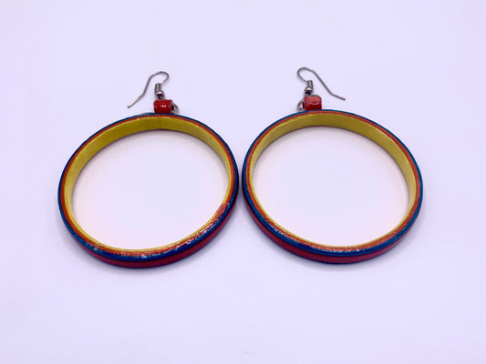 Big Quilled Earrings