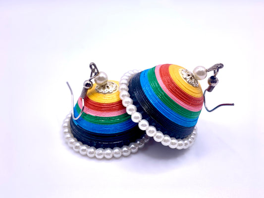 Pride Cup Quilled Earrings