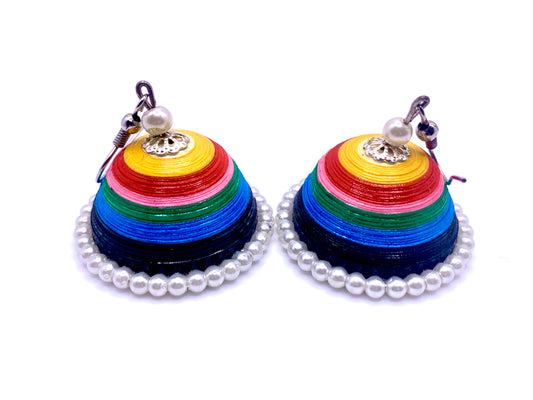 Pride Cup Quilled Earrings