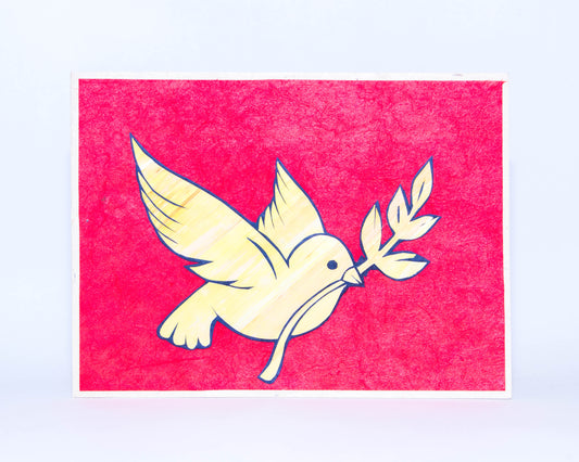 Bird - All Occasion Hand Carved Card